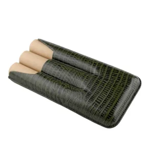 Hoyo de Monterrey Leather Cigar Case - Triple