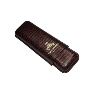Montecristo Leather Cigar Case Double