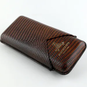 Montecristo Leather Cigar Case - Tripple