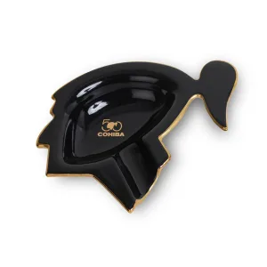 Taino Head Cohiba Ashtray - Black