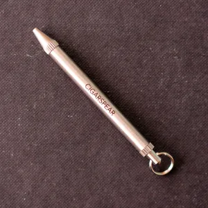 CigarSpear - Brushed Titanium