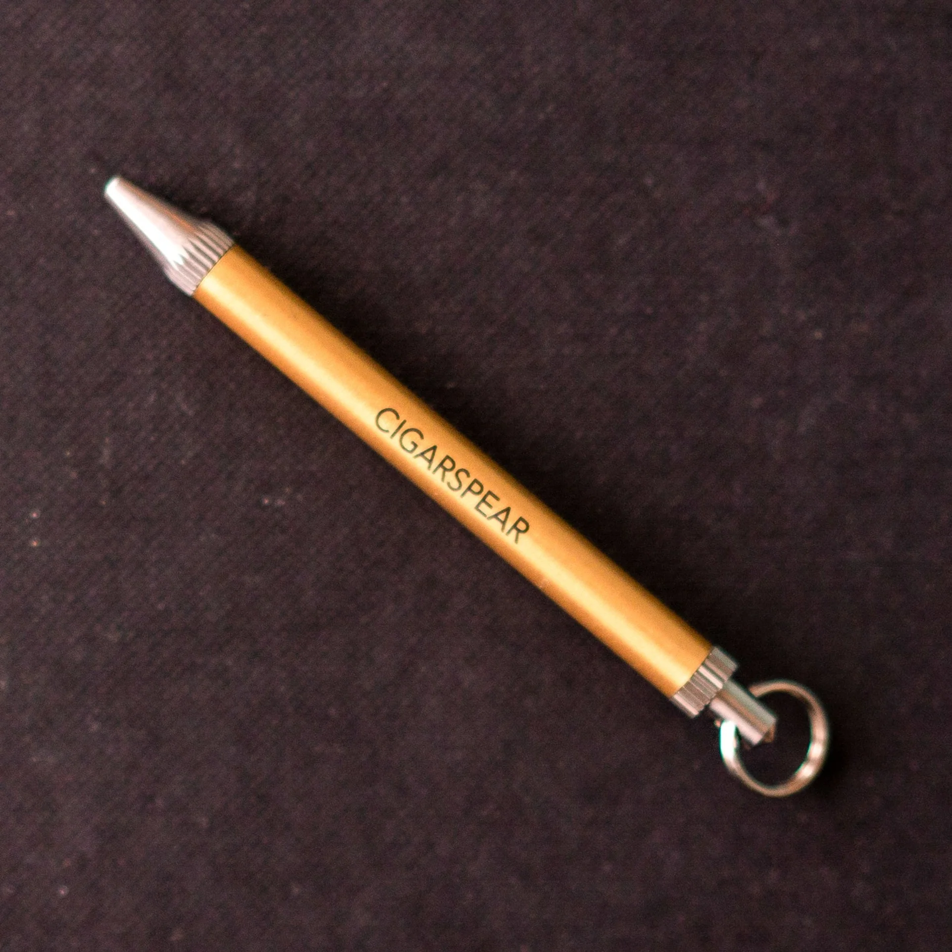 CigarSpear – Golden Titanium CigarSpear - Golden Titanium