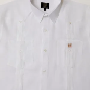Cohiba Atmosphere Guayabera Slim Fit Capital White
