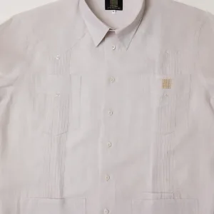 Cohiba Atmosphere Guayabera Slim Fit Safari Beige