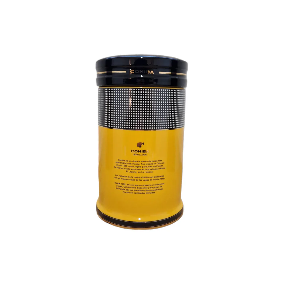 Cohiba Porcelain Jar Back