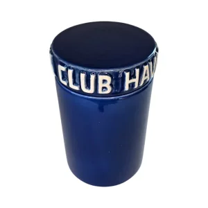 Havana Club Porcelain Jar - Gitane Blue
