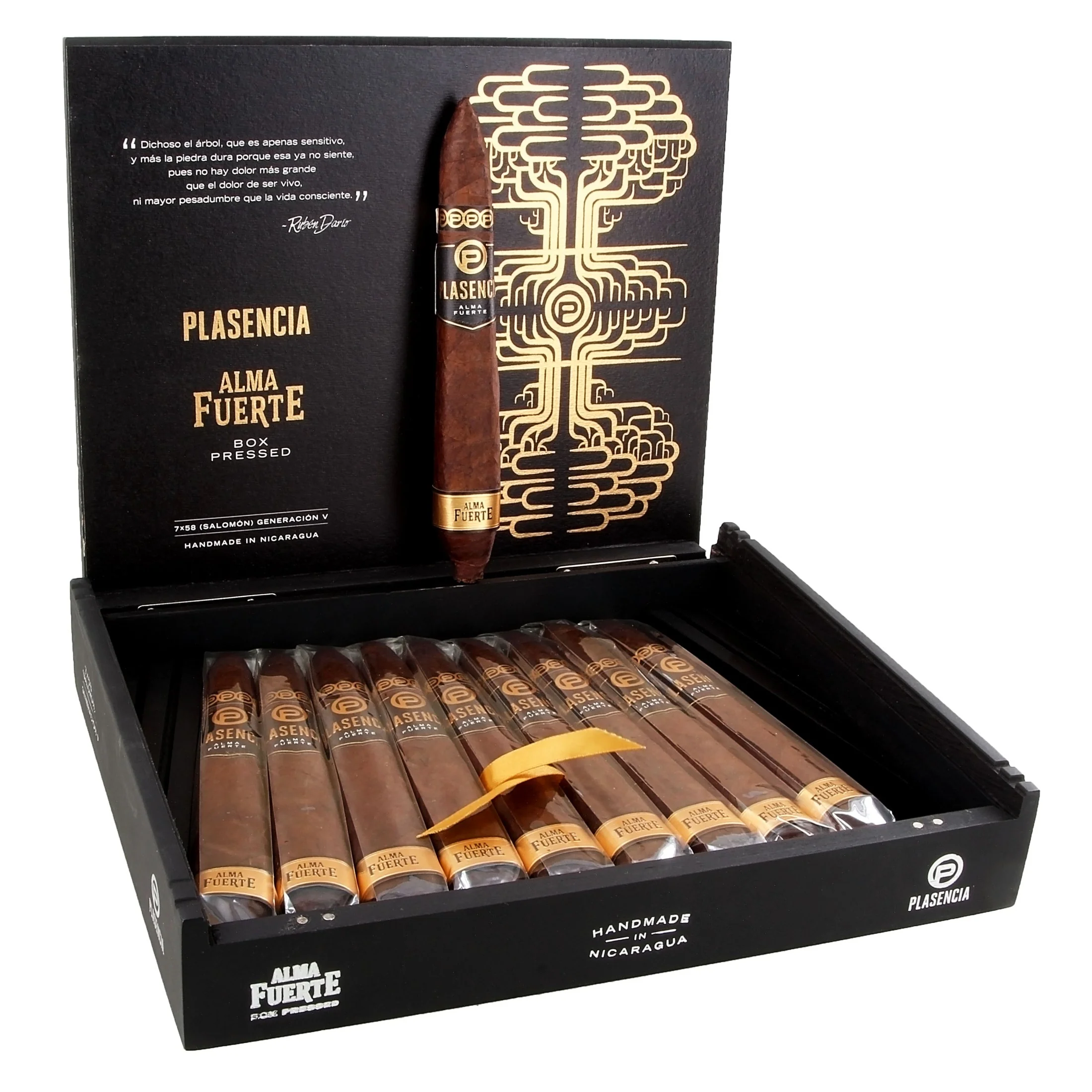 Plasencia Alma Fuerte Generacion V Cigar Box Of 10 Plasencia Alma Fuerte Generacion V Cigar Box Of 10