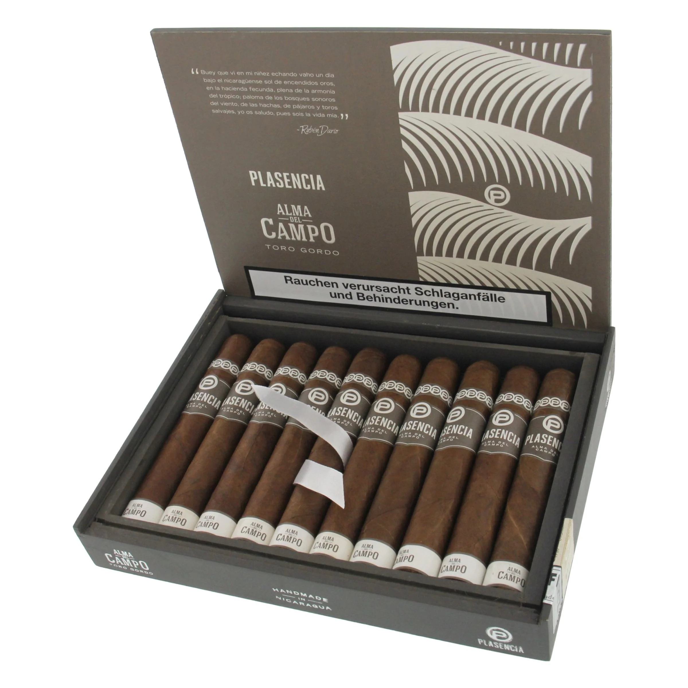 Plasencia Alma del Campo Sendero Cigar Box Of 10 Plasencia Alma del Campo Sendero Cigar Box Of 10