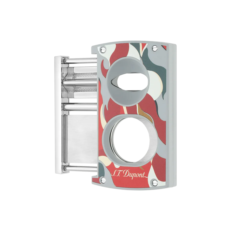 S.T. Dupont Camo Cutter Red Opened