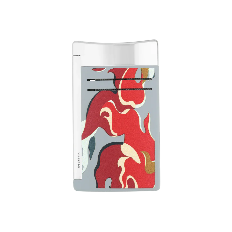 S.T. Dupont Camo MaxiJet Lighter Red bk