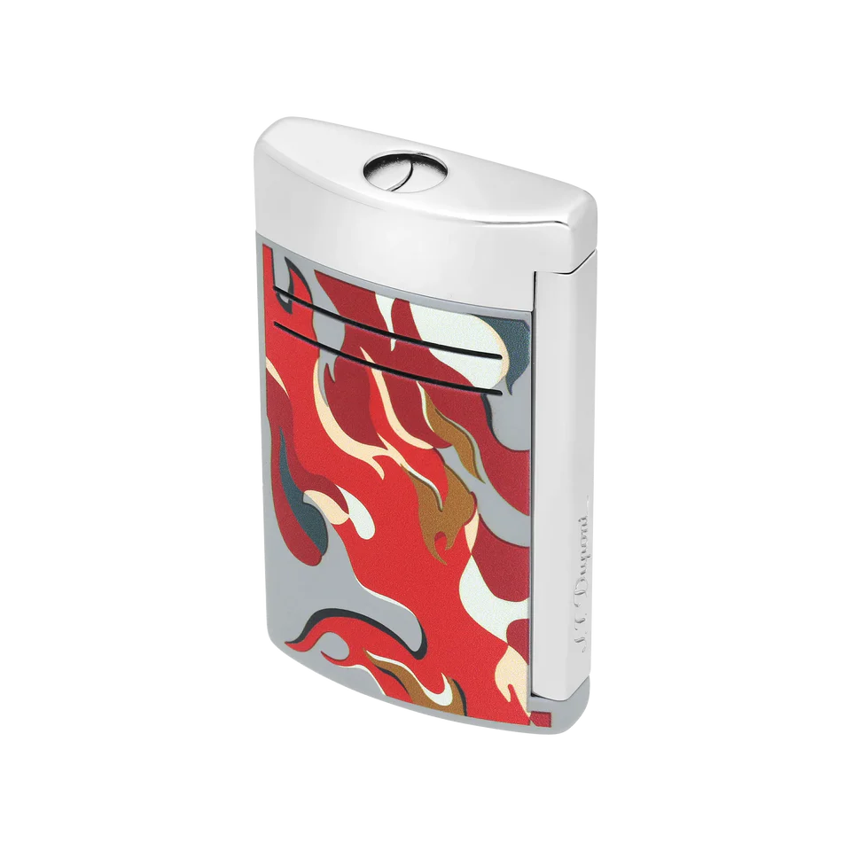 S.T. Dupont Camo MaxiJet Lighter Red sl