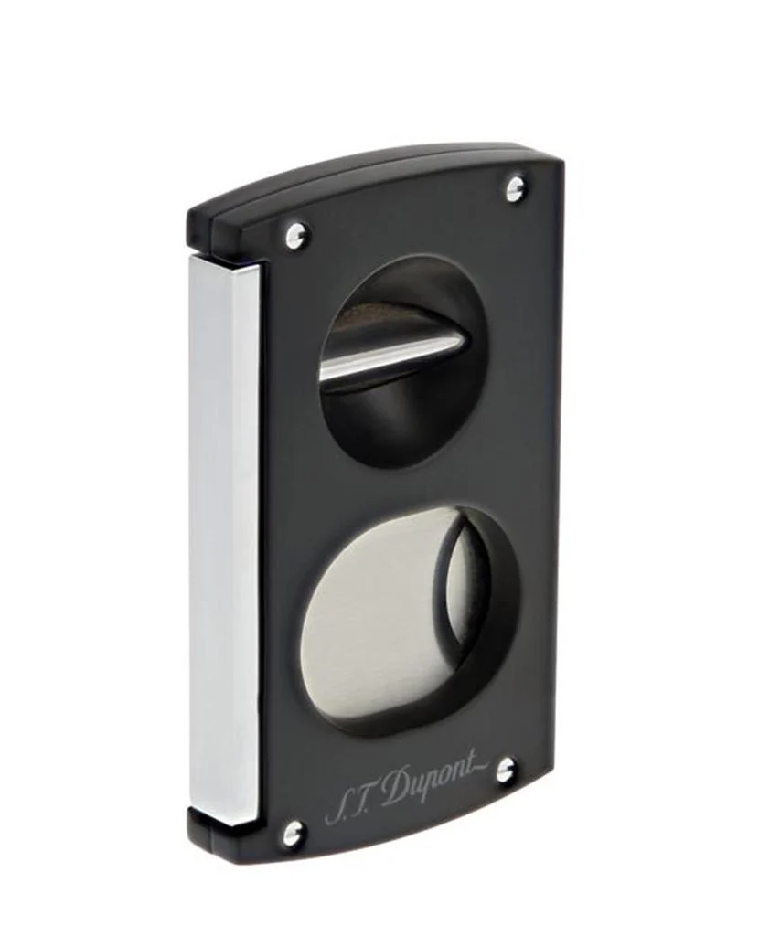 S.T. Dupont Double Blade Cigar Cutter - Black S.T. Dupont Double Blade Cigar Cutter - Black