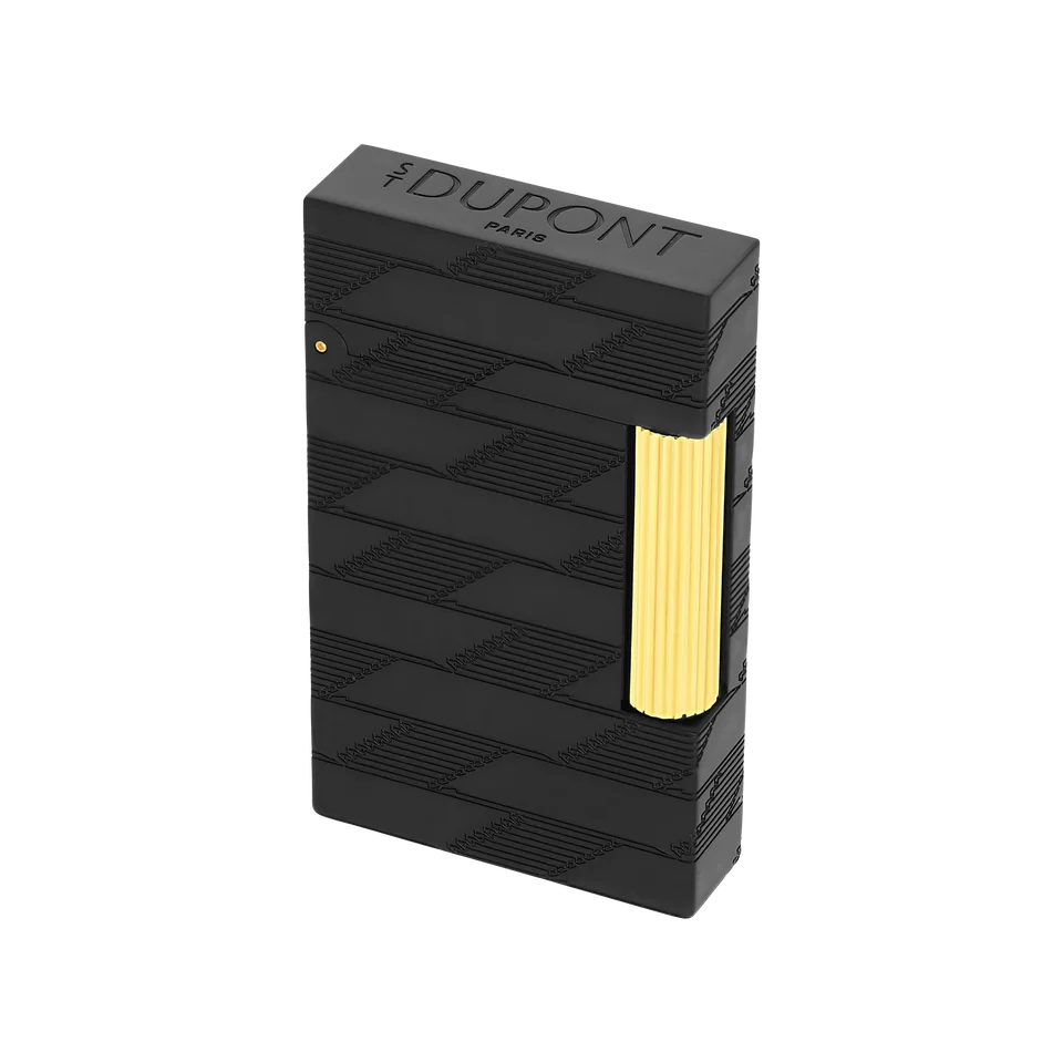 S.T. Dupont Ligne 2 – Guilloche Monogram 1872 Lighter Black 0