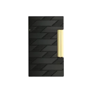 S.T. Dupont Ligne 2 - Guilloche Monogram 1872 Lighter Black
