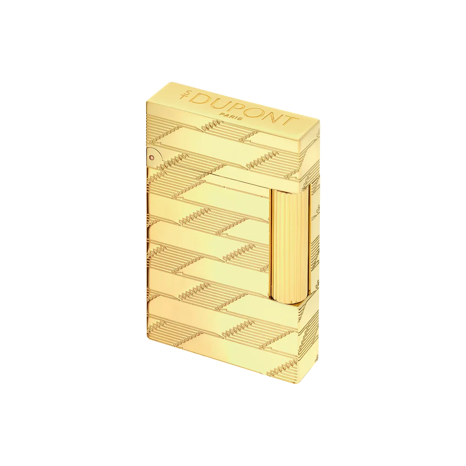 S.T. Dupont Ligne 2 – Guilloche Monogram 1872 Lighter Yellow Gold 0