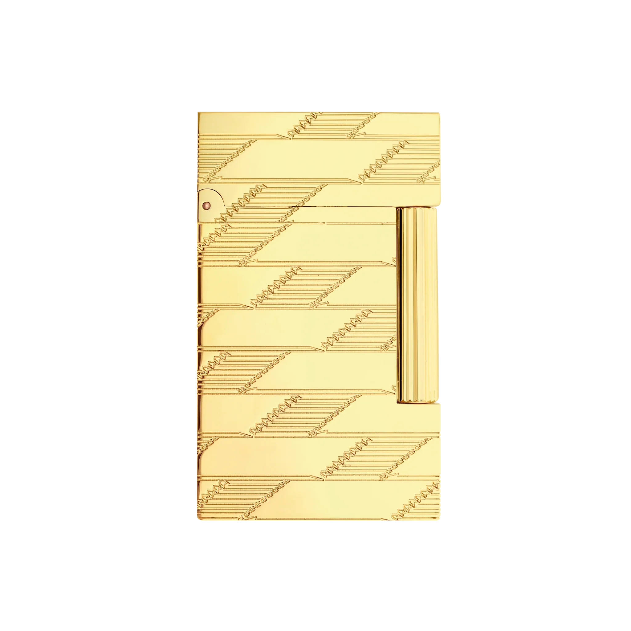 S.T. Dupont Ligne 2 – Guilloche Monogram 1872 Lighter Yellow Gold S.T. Dupont Ligne 2 - Guilloche Monogram 1872 Lighter Yellow Gold