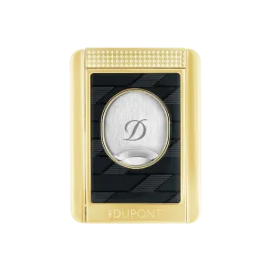 S.T. Dupont Monogram 1872 Cigar Cutter with Stand - Black