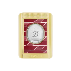 S.T. Dupont Monogram 1872 Cigar Cutter with Stand - Burgundy