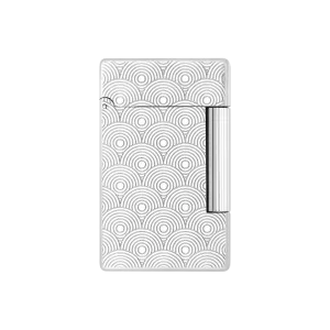 S.T. Dupont NEW Initial Cinatic Lighter Silver
