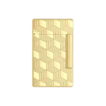 S.T. Dupont NEW Initial Cube Lighter Gold