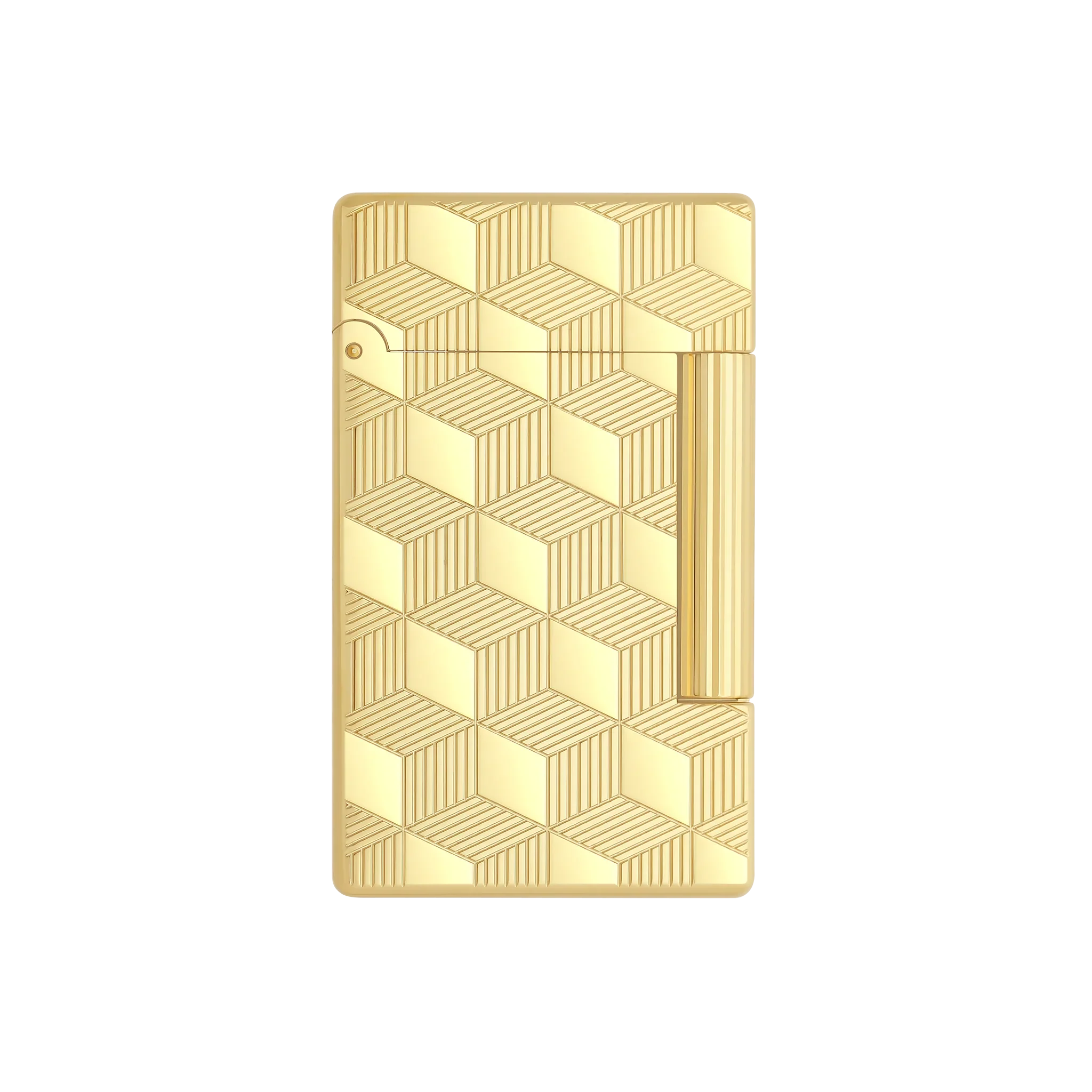 S.T. Dupont NEW Initial Cube Lighter Gold S.T. Dupont NEW Initial Cube Lighter Gold