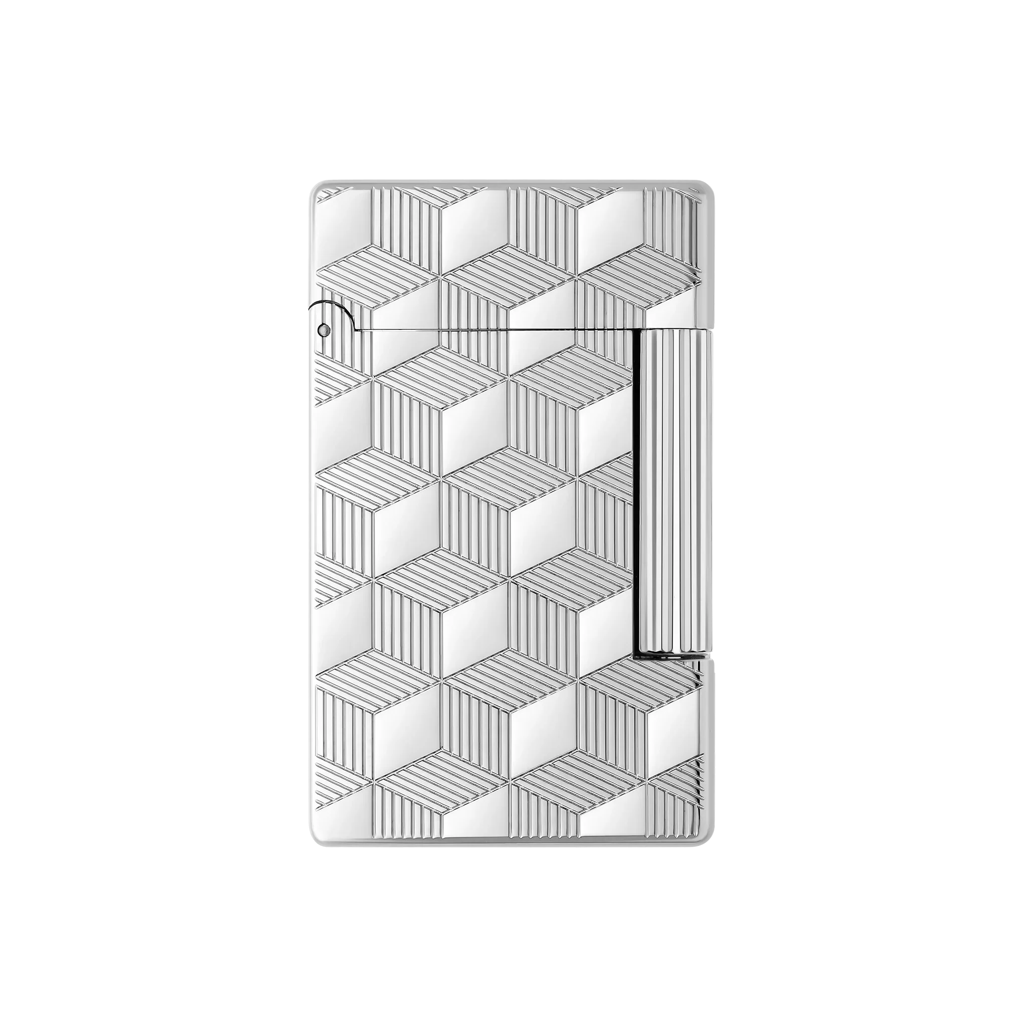 S.T. Dupont NEW Initial Cube Lighter Silver S.T. Dupont NEW Initial Cube Lighter Silver