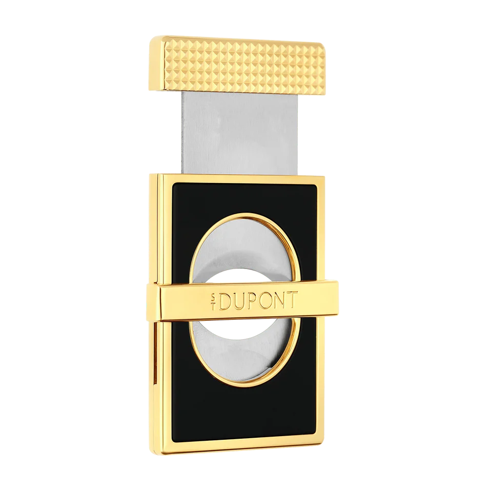 S.T. Dupont Slim Cigar Cutter Gold Opened