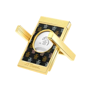 S.T. Dupont Trinidad Cigar Cutter with Stand Black Gold