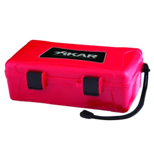 Xikar 10ct Travel Humidor - Red