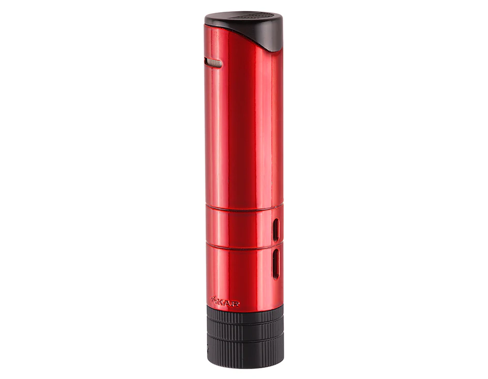 Xikar 5×64 Turrim Double Jet Flame Lighter Red Xikar 5x64 Turrim Double Jet Flame Lighter Red