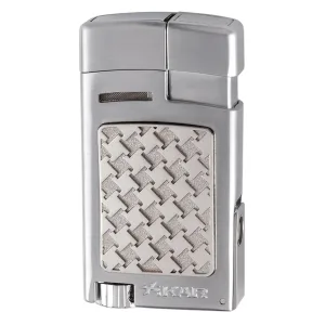 Xikar Forte Soft Flame Lighter Silver