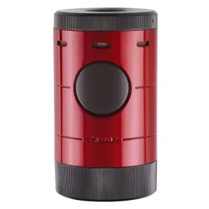 Xikar Volta Quad Jet Tabletop Lighter Daytona Red