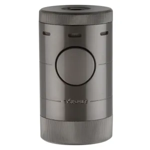 Xikar Volta Quad Jet Tabletop Lighter Gunmetal