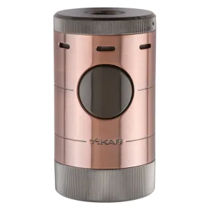 Xikar Volta Quad Jet Tabletop Lighter Vintage Bronze