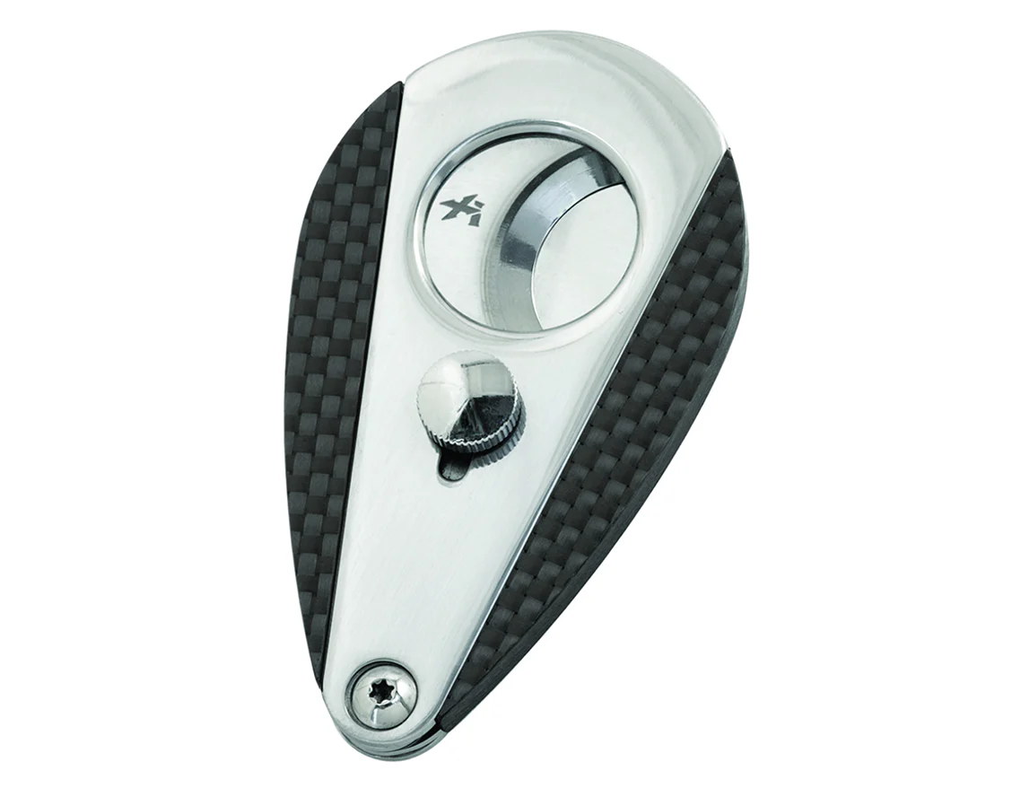 Xikar Xi3 Carbon Fiber Cutter – Silver Xikar Xi3 Carbon Fiber Cutter - Silver
