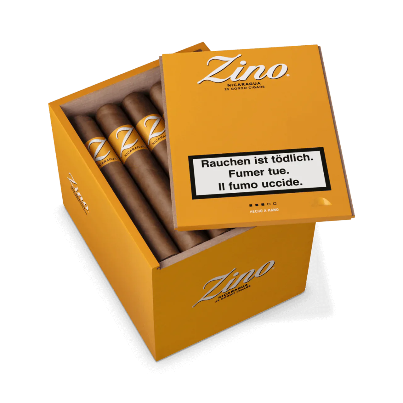 Zino Nicaragua Gordo Cigar Box Of 25 Zino Nicaragua Gordo Cigar Box Of 25