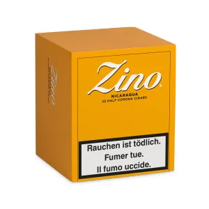 Zino Nicaragua Half Corona Cigar box of 25