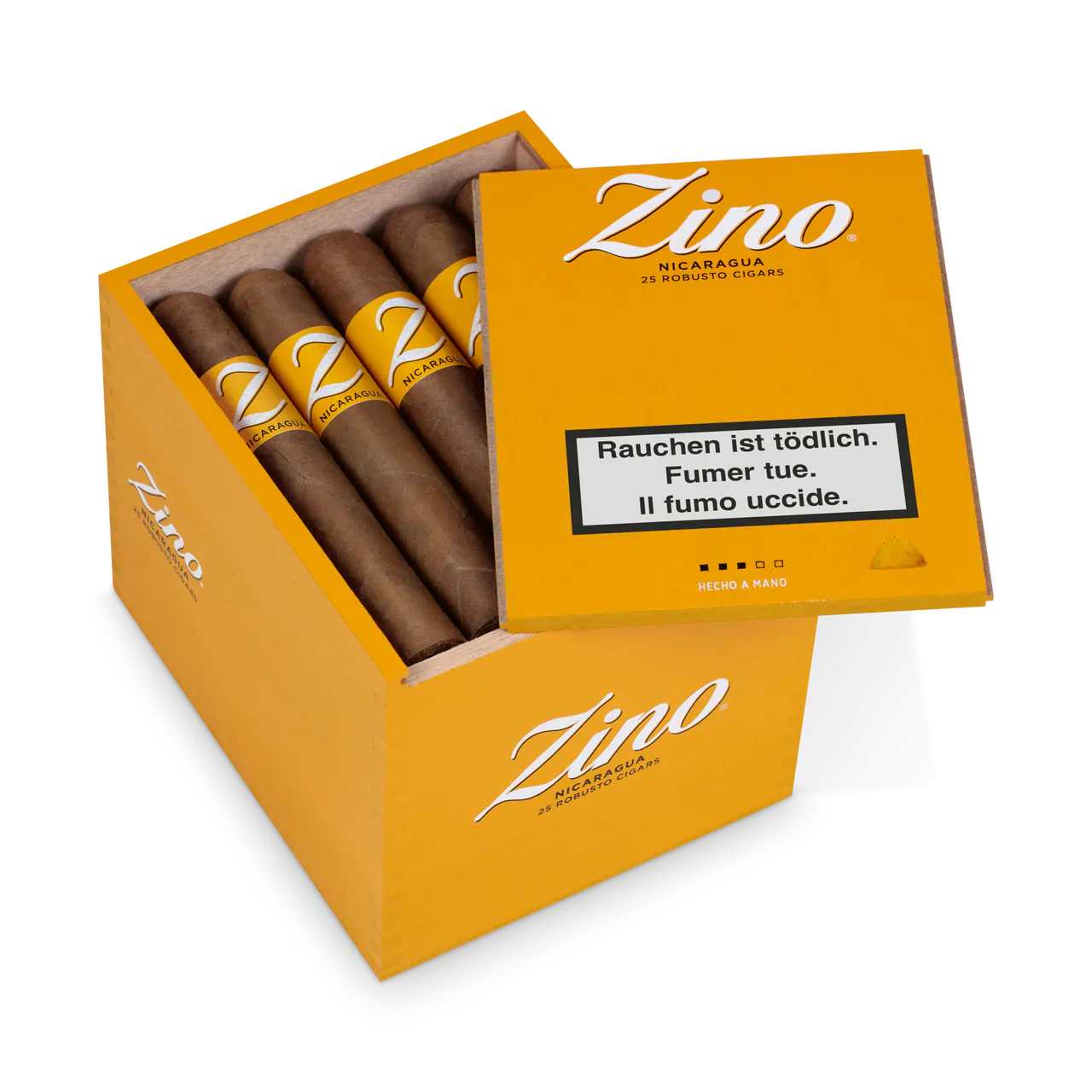 Zino Nicaragua Robusto Cigar Box Of 25 Zino Nicaragua Robusto Cigar Box Of 25