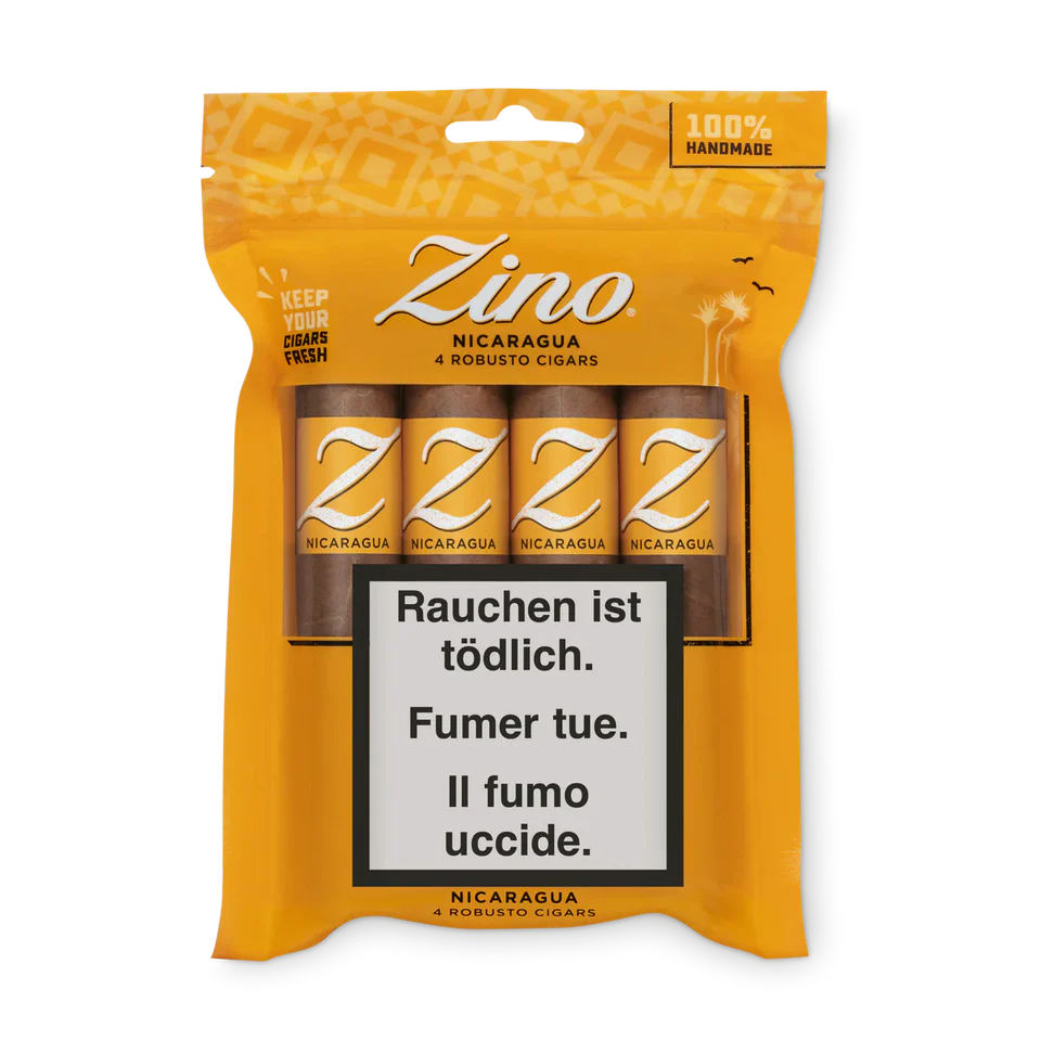 Zino Nicaragua Robusto Cigar Pack Of 4 Zino Nicaragua Robusto Cigar Pack Of 4