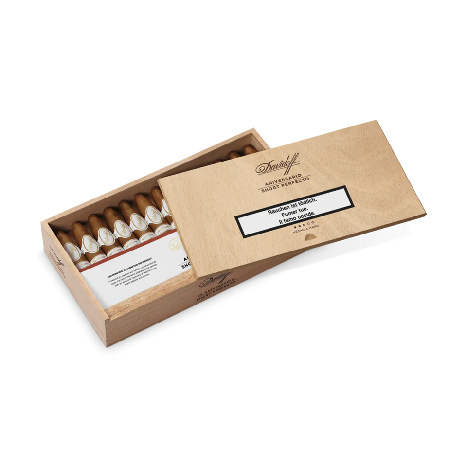 Davidoff Aniversario Short Perfecto Cigar Box Of 25
