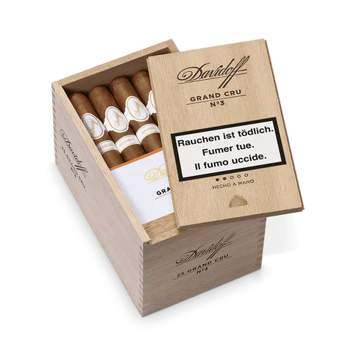 Davidoff Grand Cru No. 3 Cigar Box Of 25