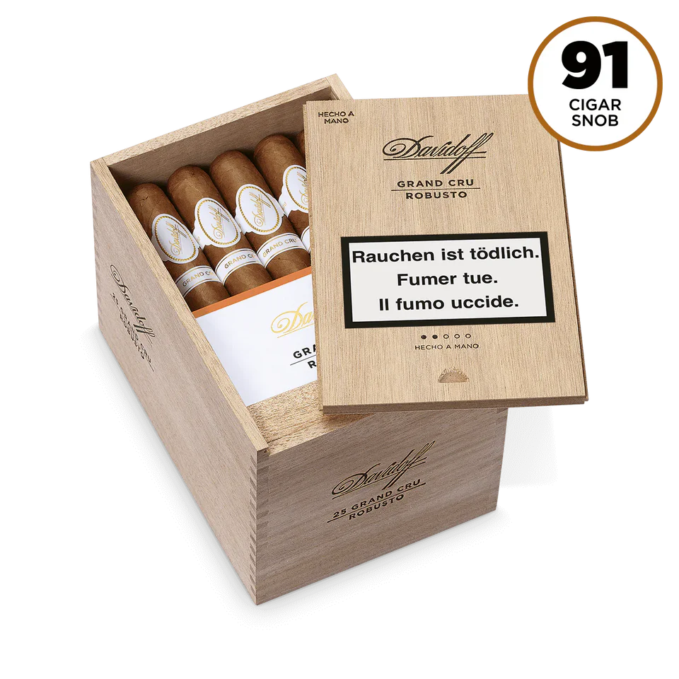 Davidoff Grand Cru Robusto Cigar Box Of 25