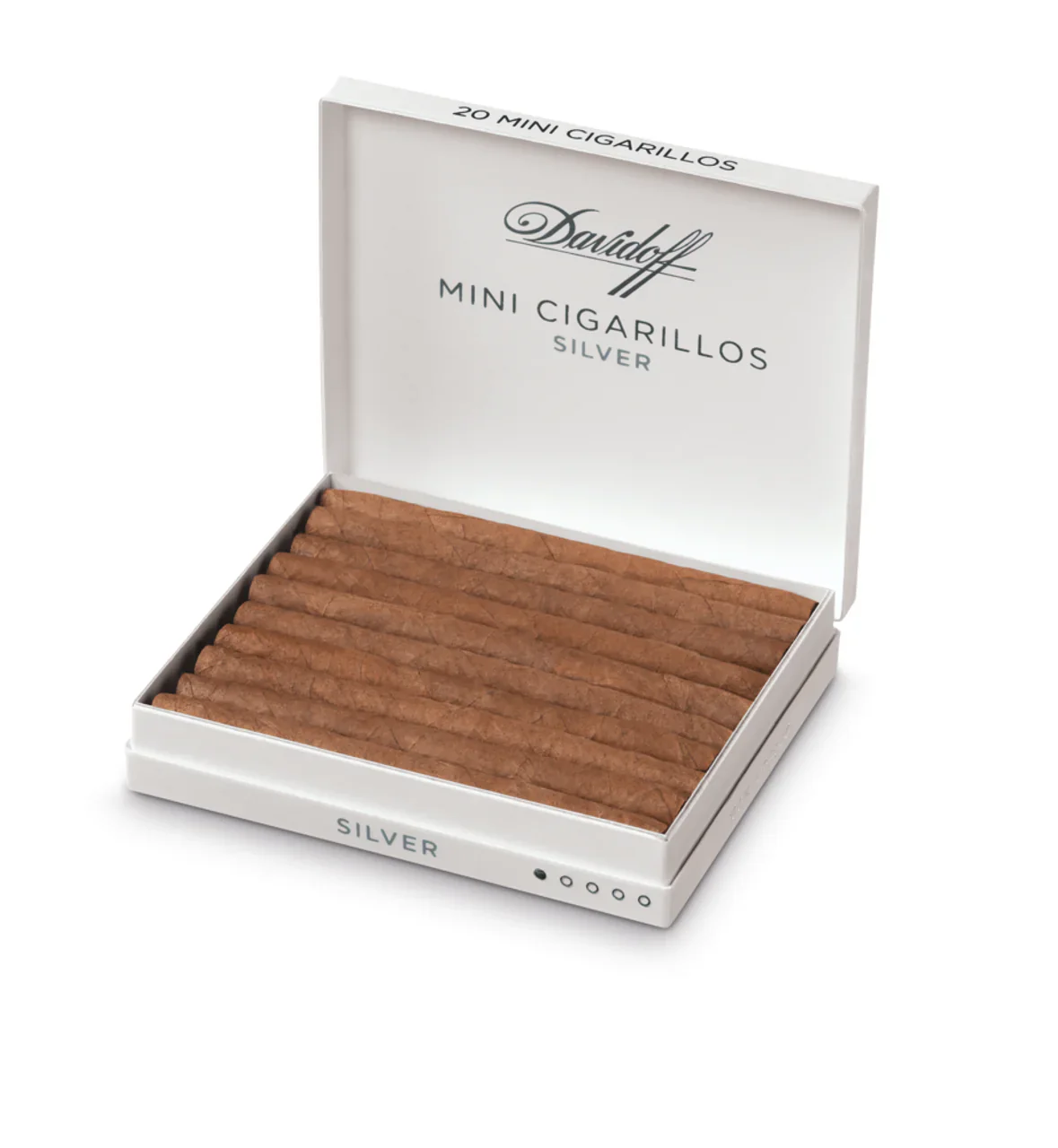 Davidoff Mini Cigarillos Silver Pack Of 20