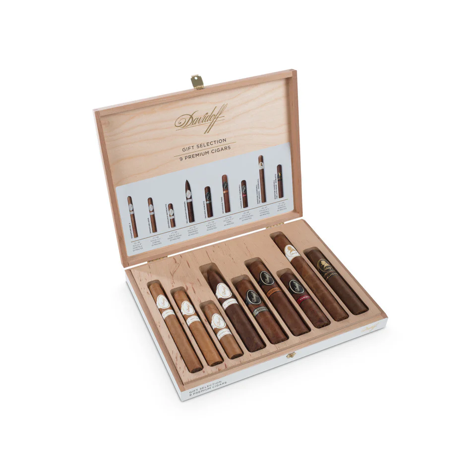 Davidoff Premium Selection Cigar Box Of 9