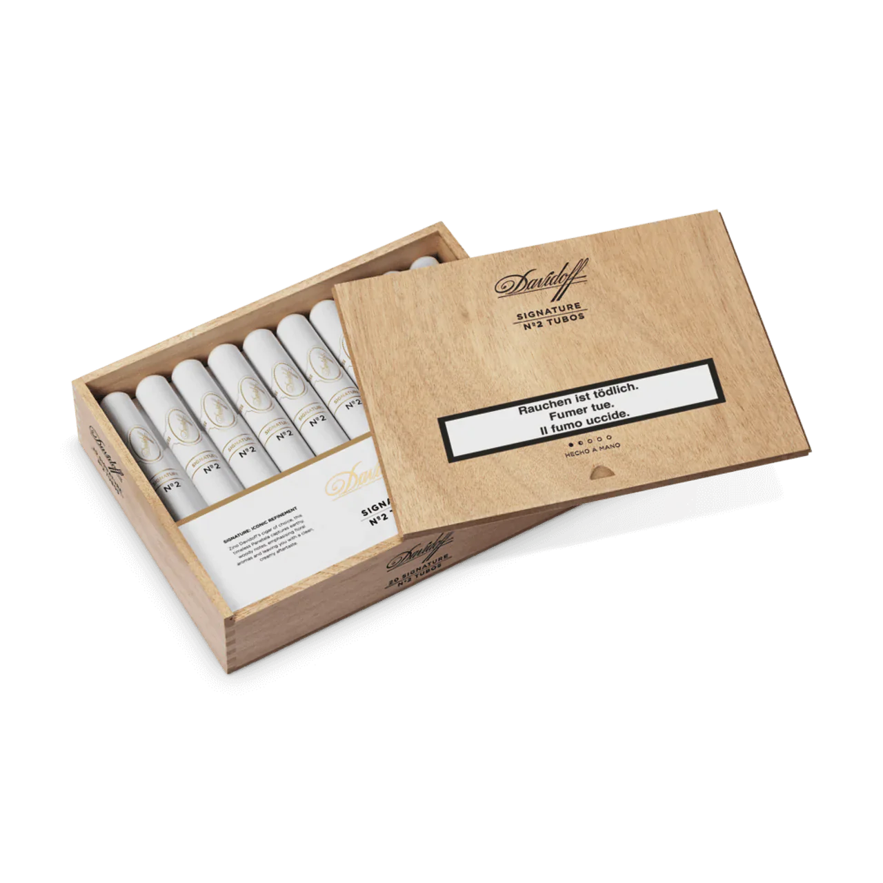 Davidoff Signature No. 2 Cigar Box Of 20 AT