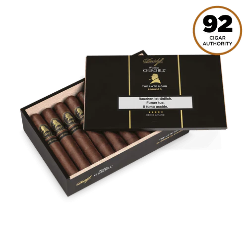Davidoff Winston Churchill Late Hour Robusto Cigar Box Of 20