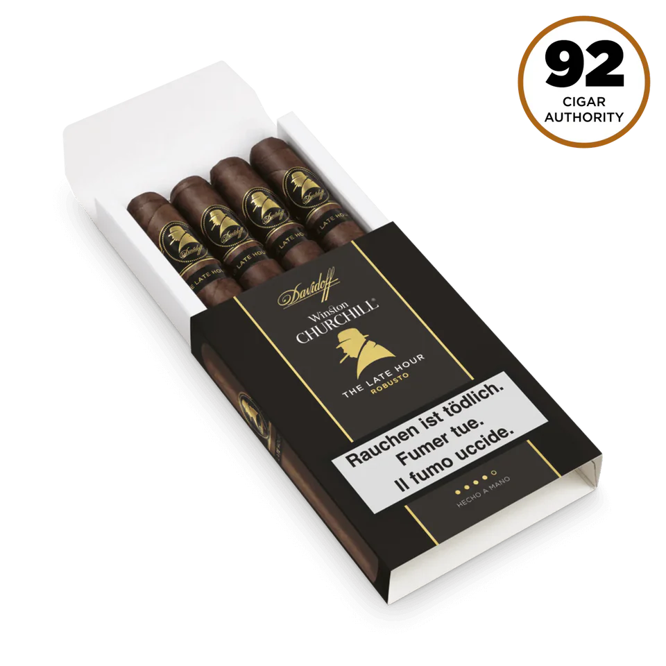 Davidoff Winston Churchill Late Hour Robusto Cigar Pack Of 4