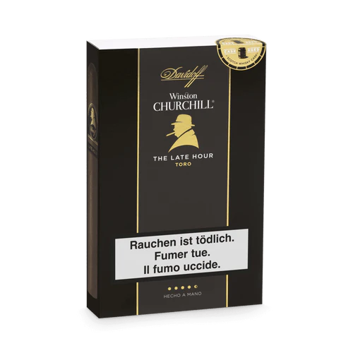 Davidoff Winston Churchill Late Hour Toro Cigar Pack Of 4