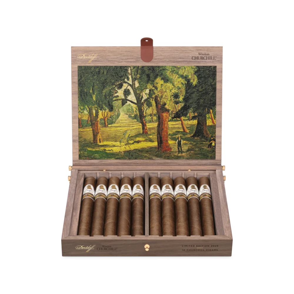 Davidoff Winston Churchill Limited Edition 2025 Cigar Box Of 10