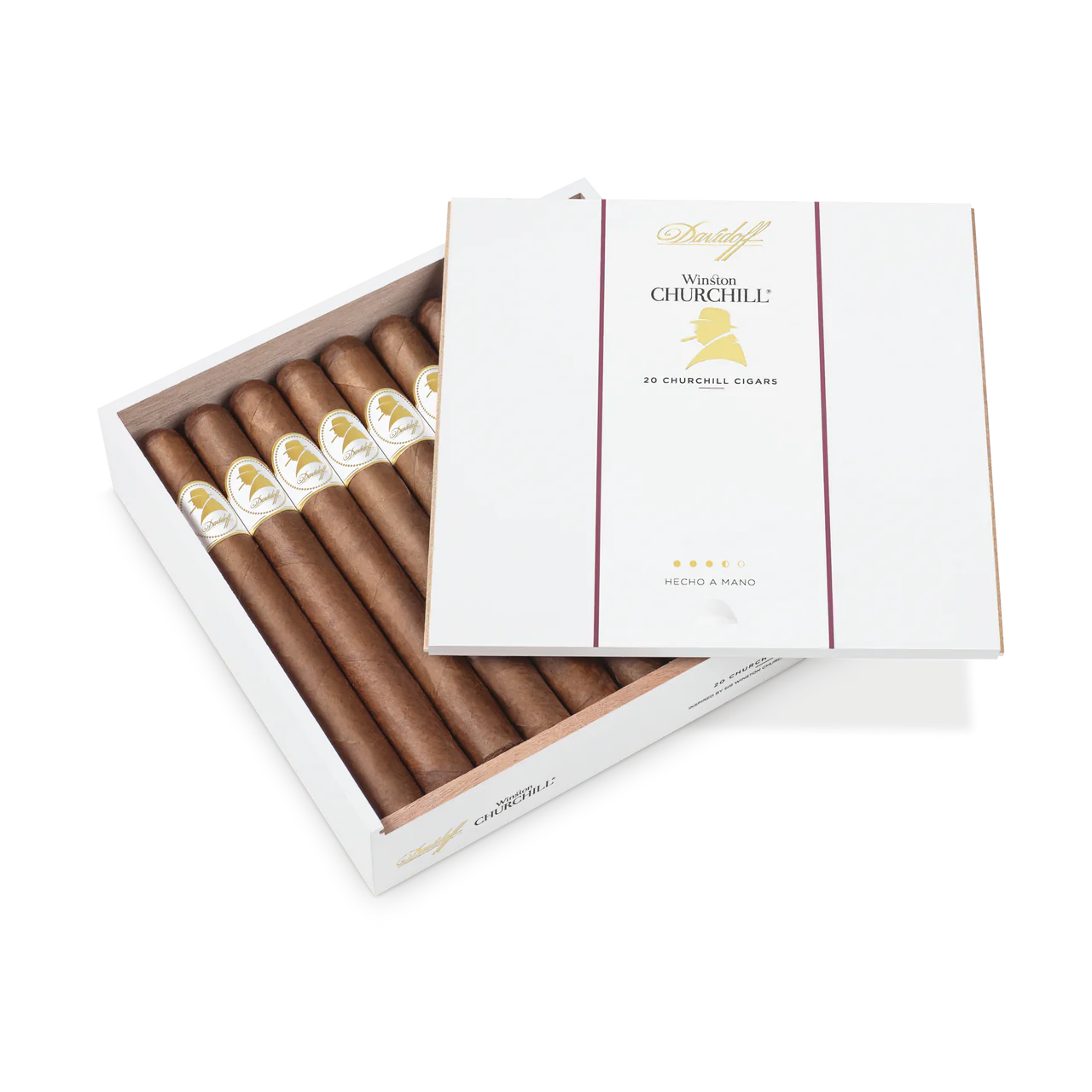 Davidoff Winston Churchill Original Series Churchill Cigar Box Of 20